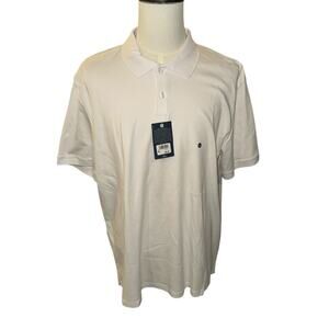 G.H. Bass & Co Men's White Polo XXL